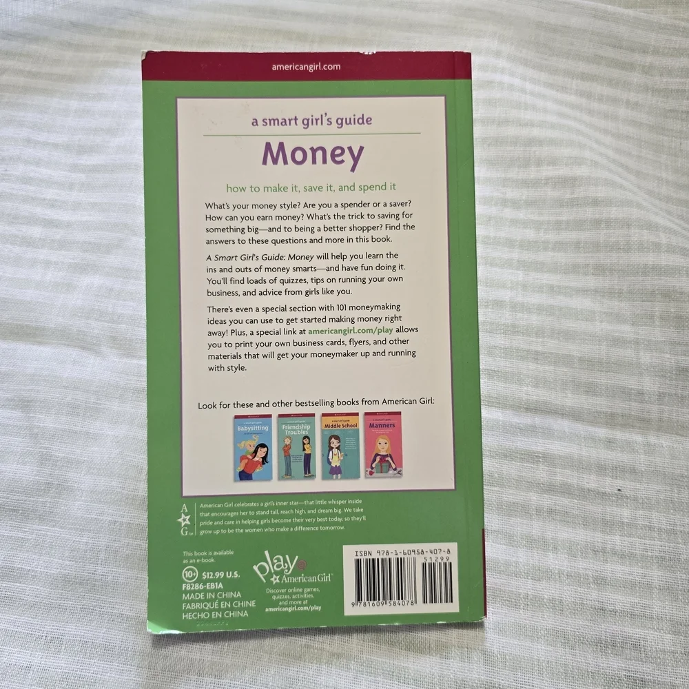 American Girl Green Guide to Money